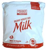 Village Farm Instant Nonfat Dry Milk, 5lbs.